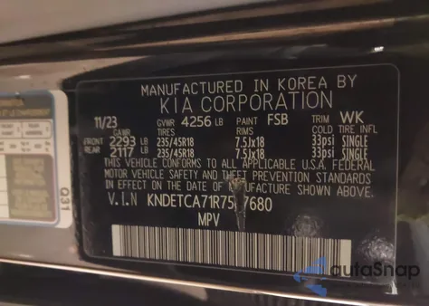 2024 Kia Seltos Sx Turbo z USA, uszkodzony, nr VIN KNDETCA71R7587680